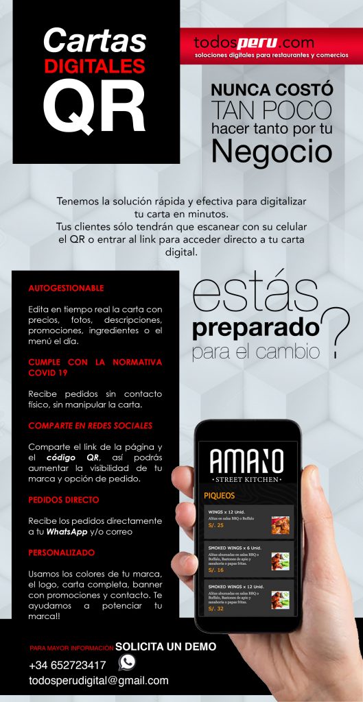 cartas digitales qr